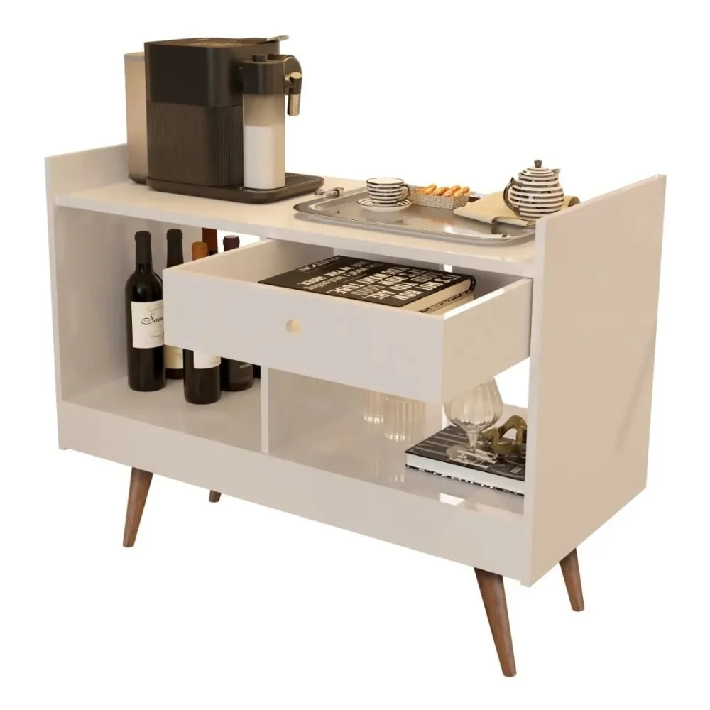 Aparador Buffet JB 4064 c/ Pés Palito - Jb Bechara - Perola