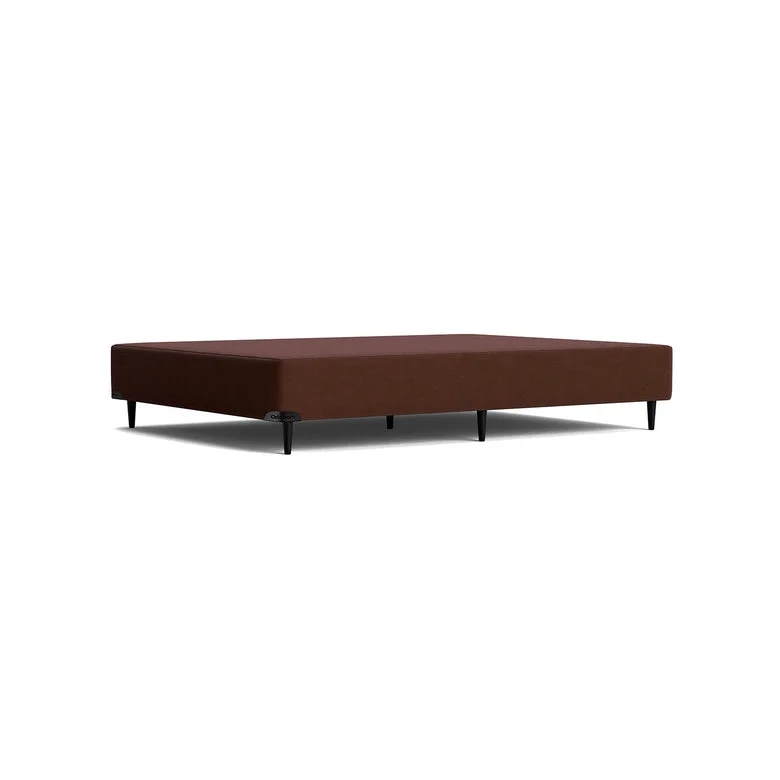 Base Box Casal 138x188x30 Courino - Ortobom - Branco