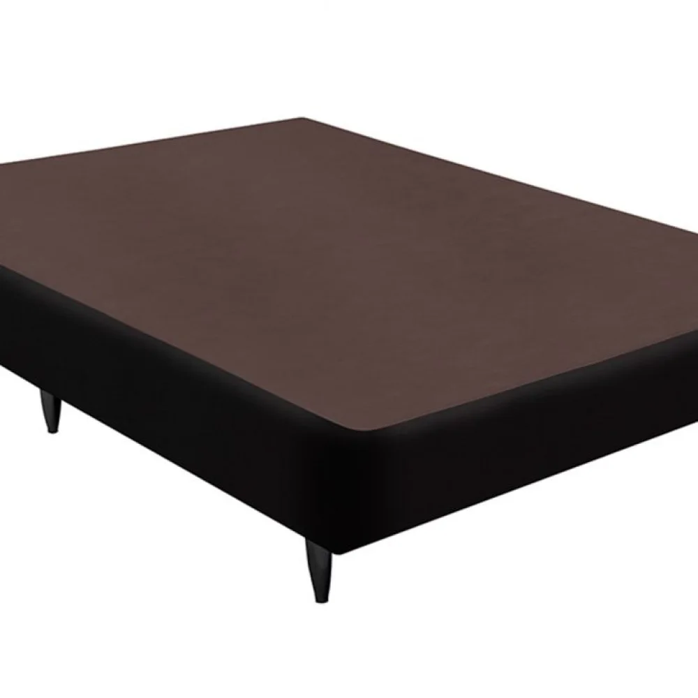 Base para Cama Box Viúva (25 x 108 x188) Preta