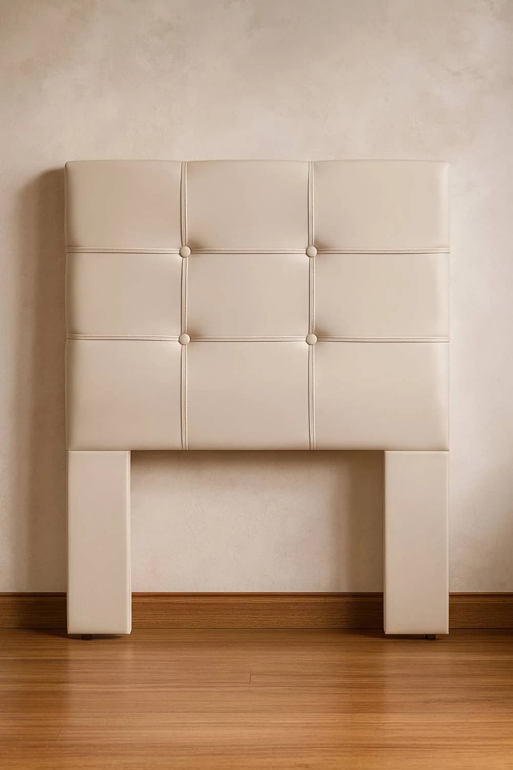 Cabeceira Cama Box Solteiro 0,90 Eslovênia - Bege