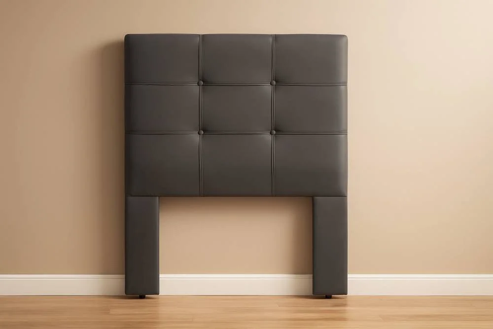 Cabeceira Cama Box Solteiro 0,90 Eslovênia - Cinza