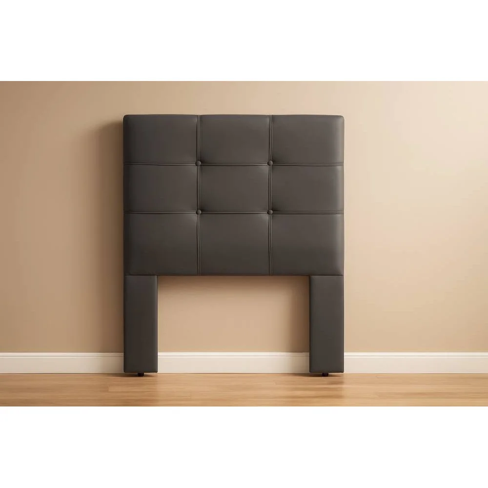 Cabeceira Cama Box Solteiro 0,90 Eslovênia - Cinza