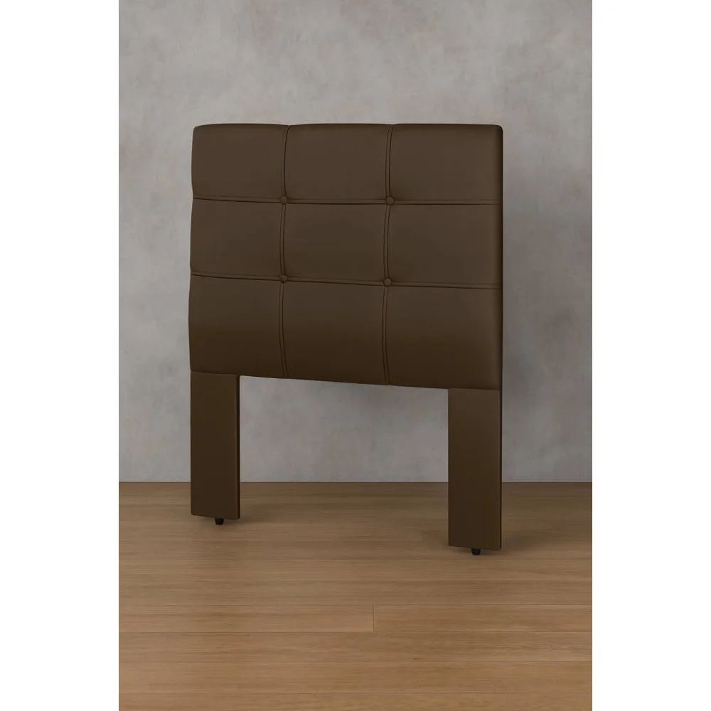 Cabeceira Cama Box Solteiro 0,90 Eslovênia - Marrom