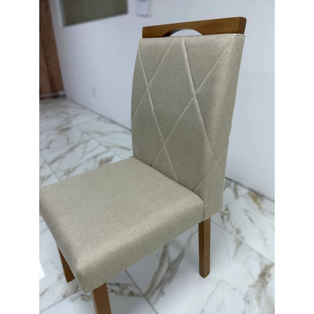 Cadeira Arezzo - Linho Bege