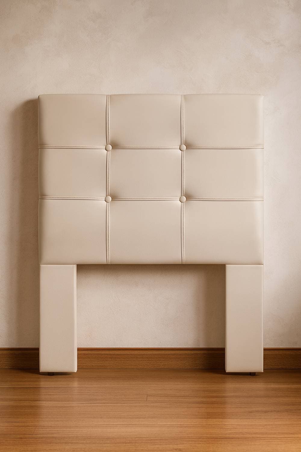 Cabeceira Cama Box Solteiro 0,90 Eslovênia - Bege - imagem 1