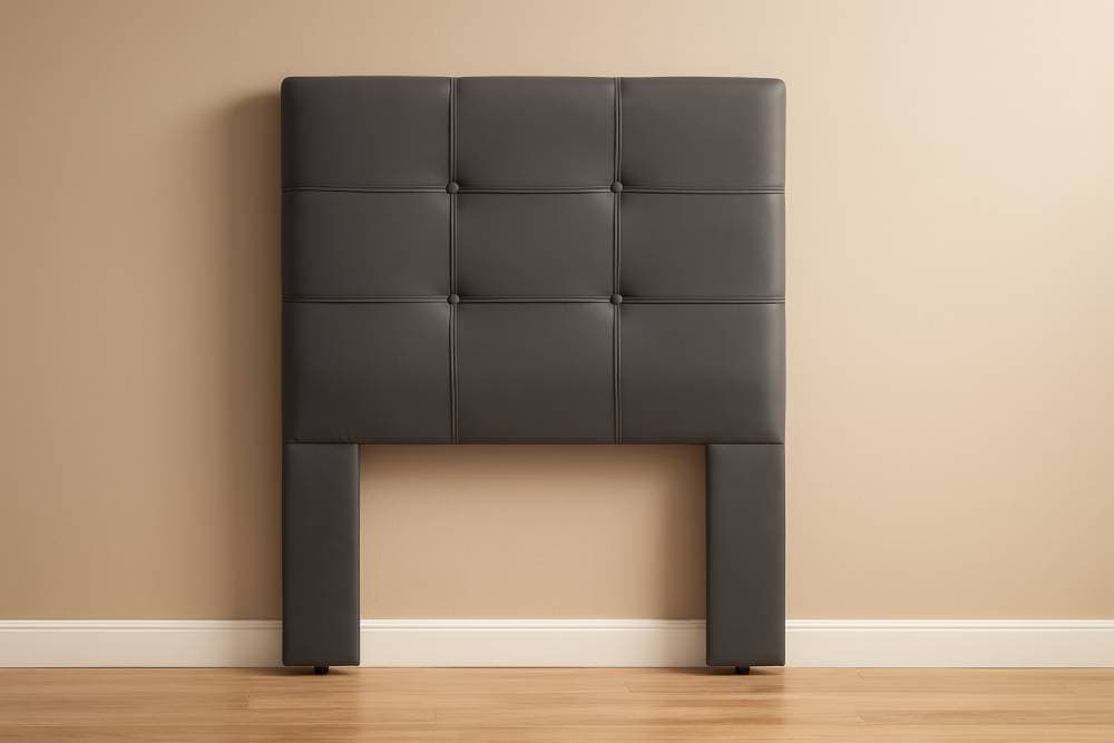 Cabeceira Cama Box Solteiro 0,90 Eslovênia - Cinza - imagem 1