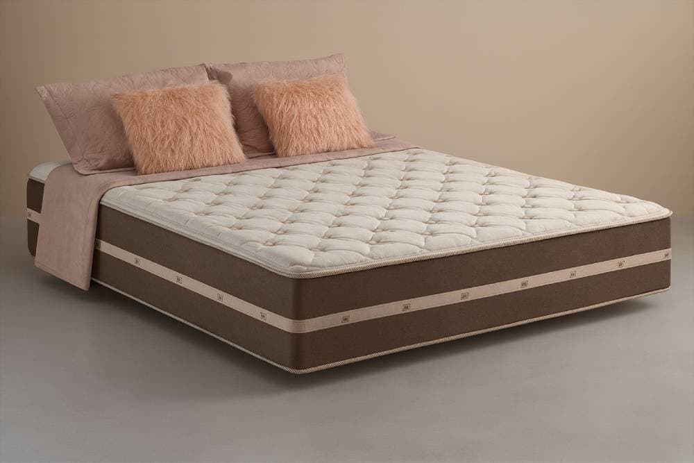 Colchão De Molas Queen – Anjos – Classic Superlastic 158cm- Marrom - imagem 1