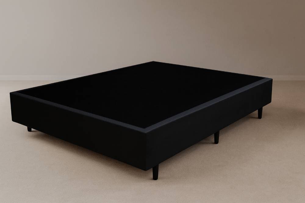 Base Cama Box Casal Courino – Preto - imagem 1
