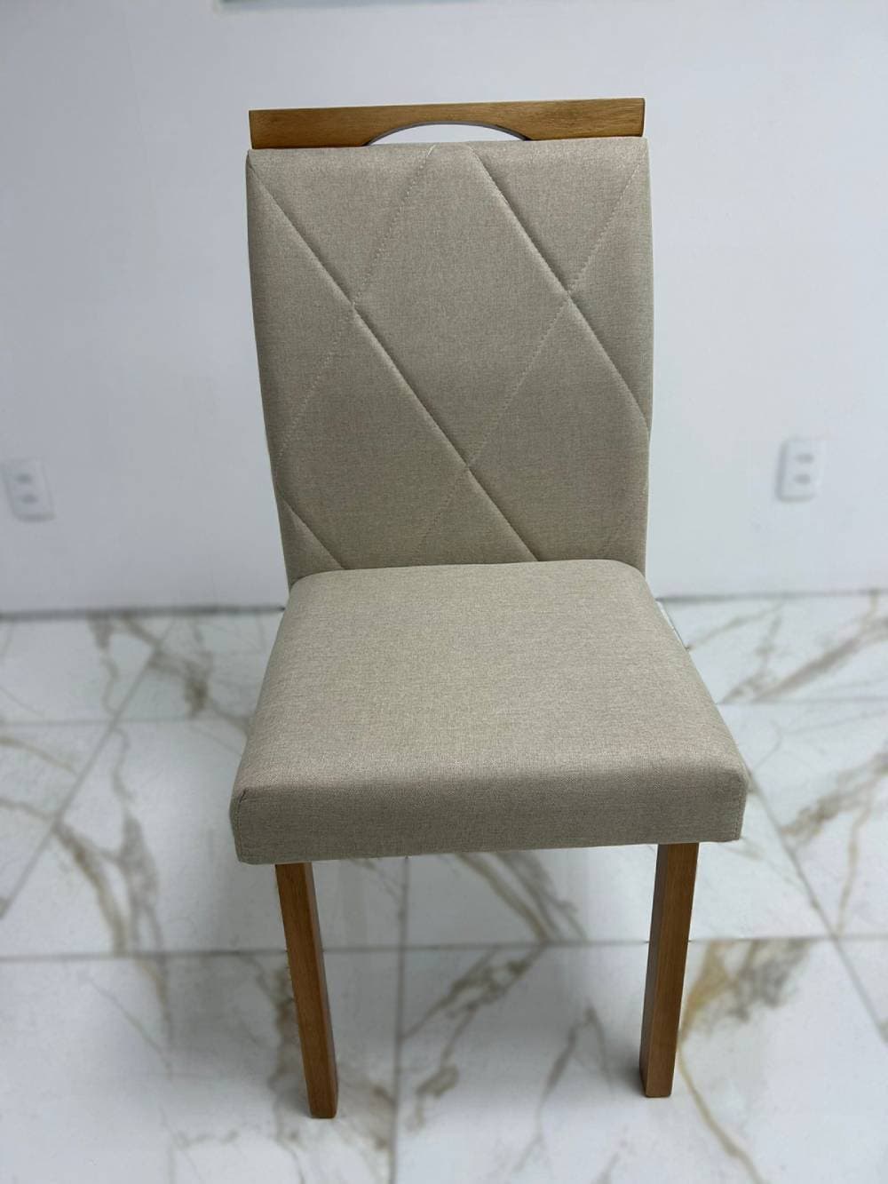 Cadeira Arezzo - Linho Bege - imagem 1
